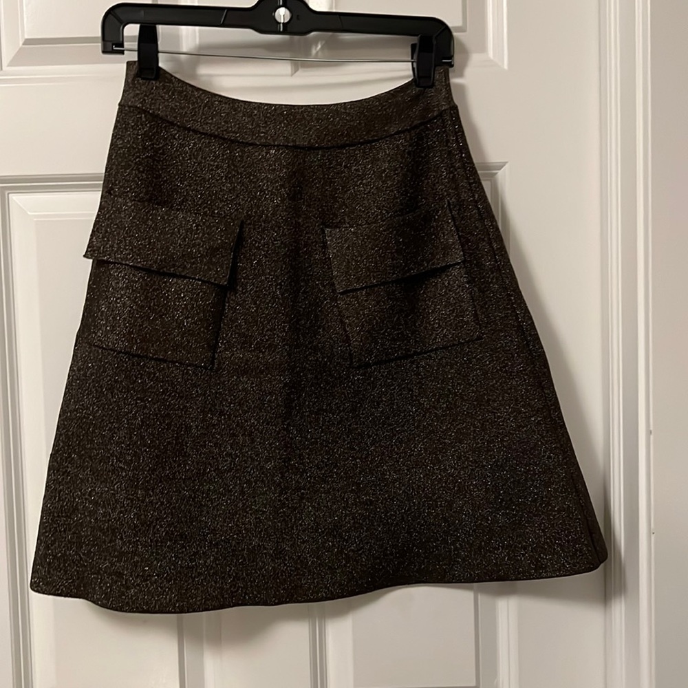 A.L.C. Copper Mini Skirt
